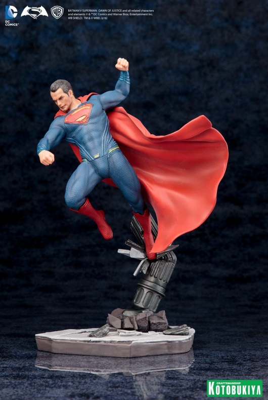 Revelada la estatua Kotobukiya de 'Batman V Superman' 7 Kotobukiya Batman Superman 06