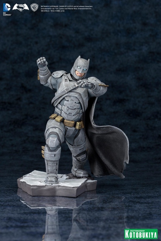 Revelada la estatua Kotobukiya de 'Batman V Superman' 11 Kotobukiya Batman Superman 10