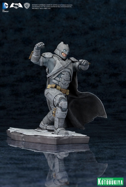 Revelada la estatua Kotobukiya de 'Batman V Superman' 12 Kotobukiya Batman Superman 11