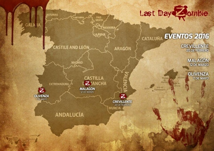 Last Day Zombie - mapa