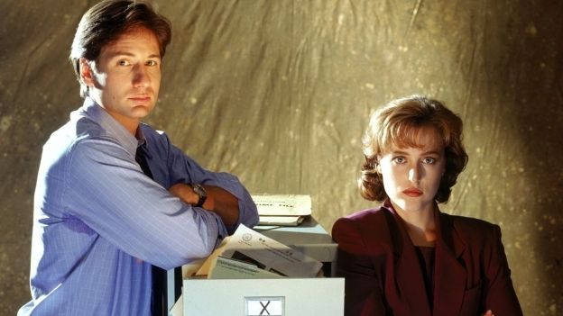 La chica de la semana: Dana Scully 4 Mulder-Scully-archivos