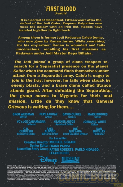 Vista previa del cómic 'Star Wars: Kanan' #10 3 Star Wars: Kanan 10 02
