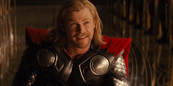 Thor smiles