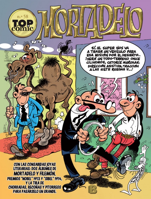 Novedades de Ediciones B para enero de 2016 3 Top Cómic Mortadelo