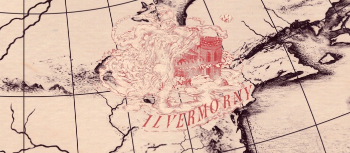 J.K. Rowling desvela que existen 11 escuelas de magia en el mundo 5 Wizarding-School-Map-Ilvermorny