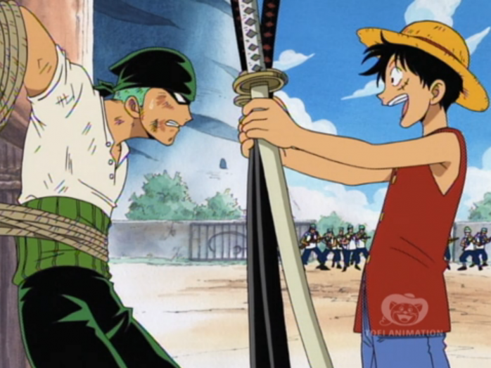 one-piece-luffy-zoro-primer-encuentro