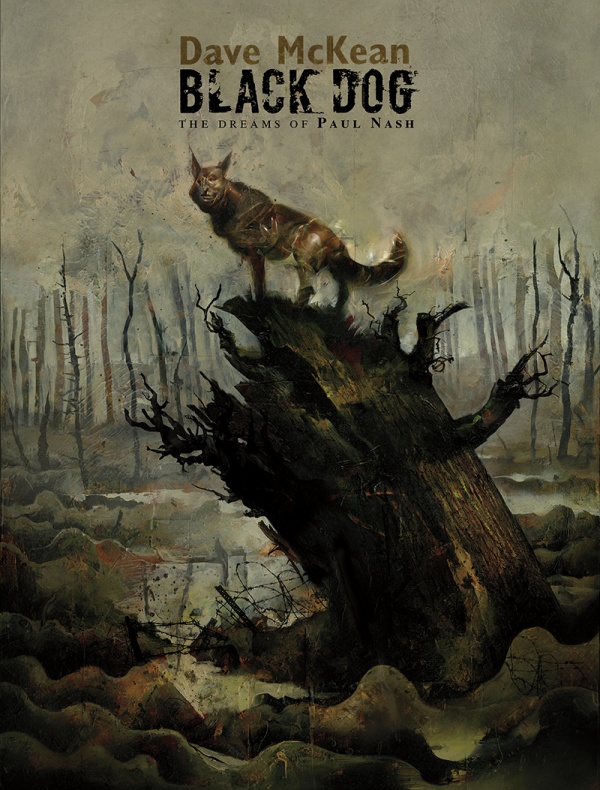 Dave McKean publicará el cómic 'Black Dog: The Dreams of Paul Nash' 1 Black Dog The Dreams of Paul Nash