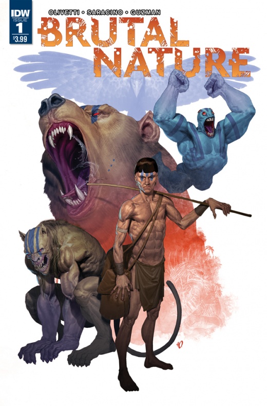 IDW anuncia el cómic 'Brutal Nature', de Olivetti y Saracino 2 Brutal Nature Olivetti Saracino 1
