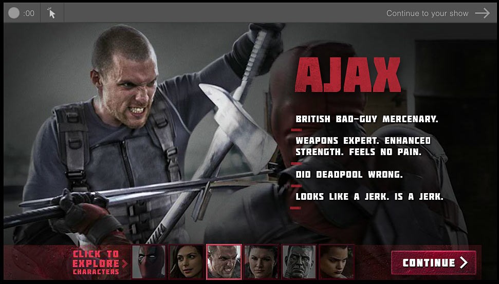 Biografía de los personajes de 'Deadpool' 4 Deadpool biografía de personajes Ajax