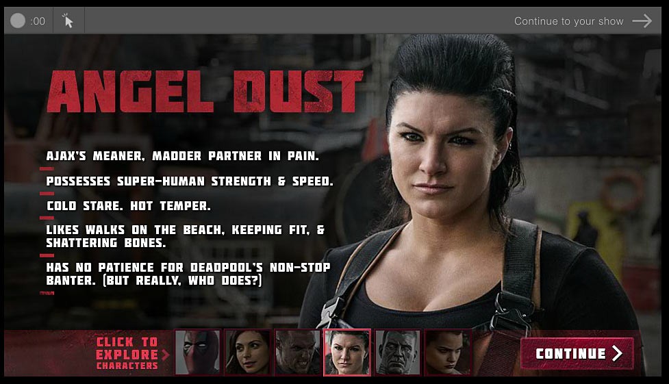 Biografía de los personajes de 'Deadpool' 5 Deadpool biografía de personajes Angel Dust