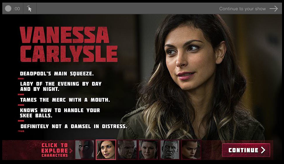 Biografía de los personajes de 'Deadpool' 3 Deadpool biografía de personajes Vanesa Carlysle