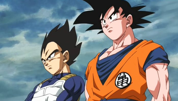 Goku y Vegeta B