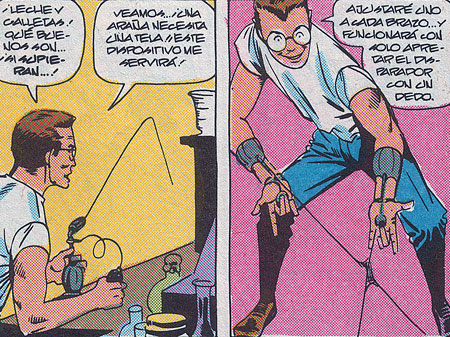 Los lanzarredes de Spiderman 2 Lanzarredes