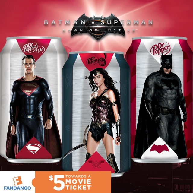 Marvel y DC latas limitadas Batman V Superman 02