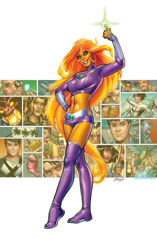 Jimmy Palmiotti y Amanda Conner hablan del final de 'Starfire' 2 Starfire