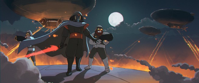 'Star Wars' reimaginada como una película de Studio Ghibli 3 Star Wars como si fuera de Ghibli 03