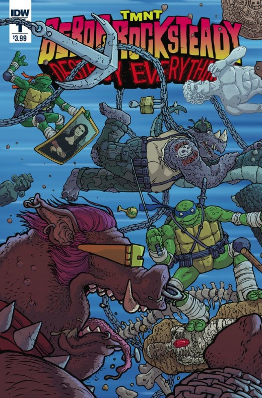 IDW anuncia el cómic 'Bebop & Rocksteady Destroy Everything' 1 Bebop & Rocksteady Destroy Everything