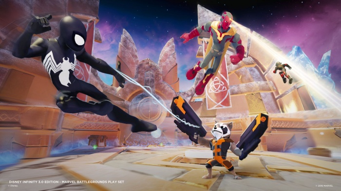 Nuevo tráiler y figuras para 'Disney Infinity Marvel Battlegrounds' 10 Disney Infinity Marvel Battlegrounds Imágenes juego 01