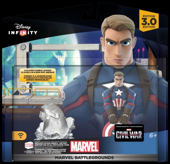 Nuevo tráiler y figuras para 'Disney Infinity Marvel Battlegrounds' 6 Disney Infinity Marvel Battlegrounds nuevas figuras Set