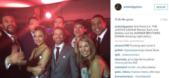 Primeras imágenes del elenco completo de 'La Liga de la Justicia' 2 Justice League Cast1