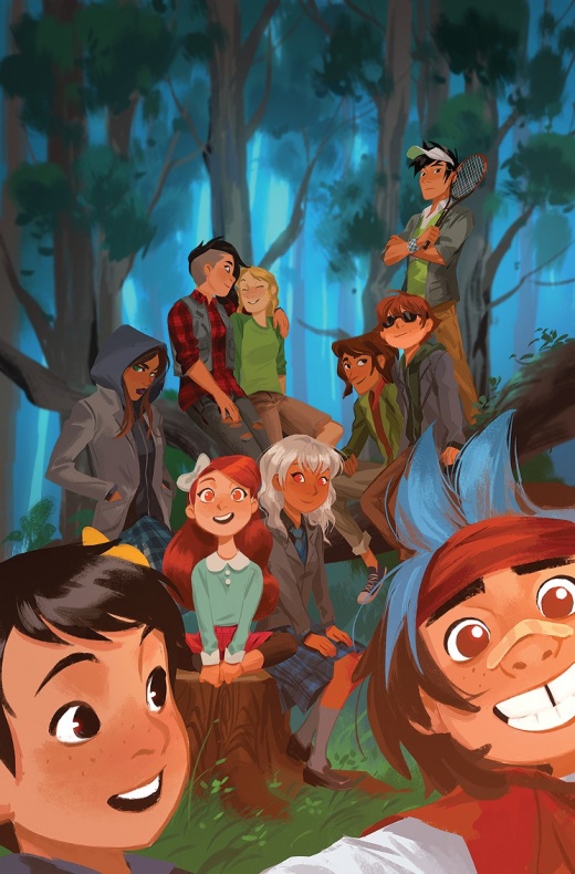 'Lumberjanes' y 'Gotham Academy' tendrán un crossover 1 Lumberjanes Gotham Academy