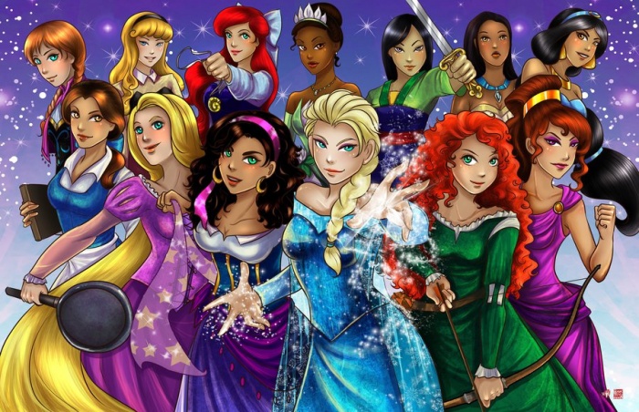 Princesas Disney new wave12