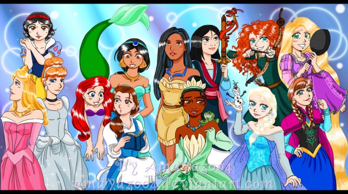 Princesas Disney new wave14