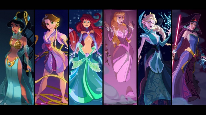 Princesas Disney new wave20