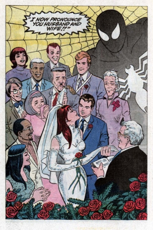 Spider-Man wedding