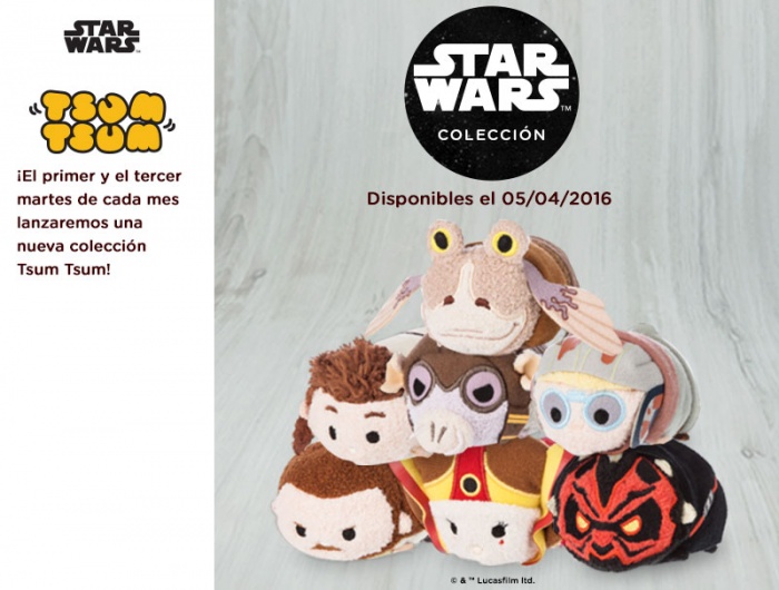 Tsum Tsum Star Wars Amenaza Fantasma
