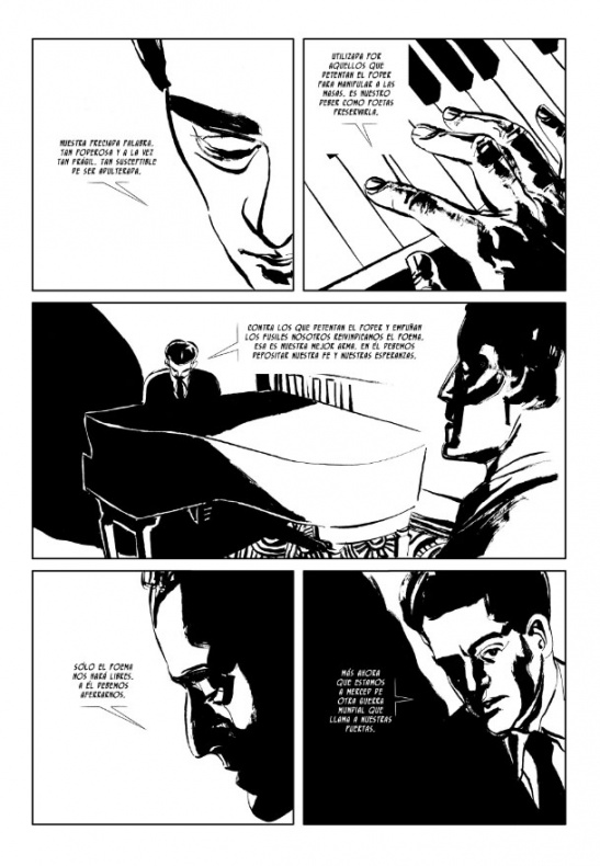 'Fuga de la muerte', el nuevo cómic de Edicions de Ponent 1 fuga de la muerte, página interior 1