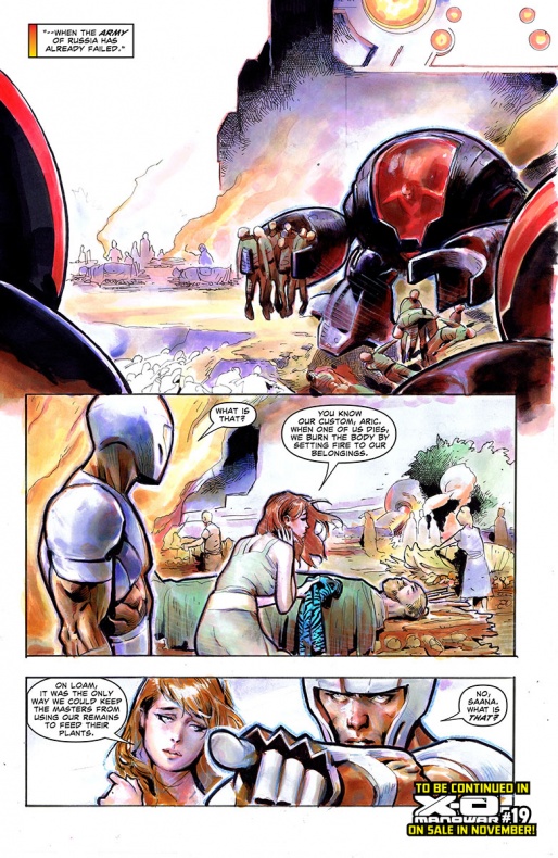 Reseña de 'X-O Manowar #5: En guerra con Unity' 4 2-x-o-manowar-vol-reseña-critica-analisis-opinion-en-guerra-con-únity-aleta-ediciones-valiant