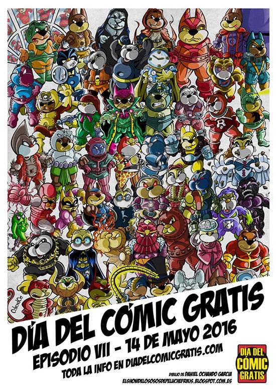 cartel Día delCómic Gratis