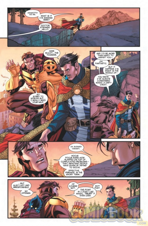 Vista previa del 'All New X-Men #8' 4 All New X-Men #8 03