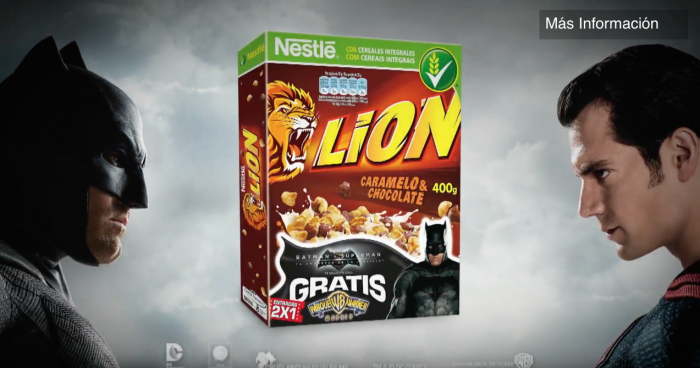 Parque Warner Cereales Lion