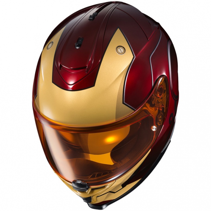 Cascos de moto basados en personajes Marvel 14 Cascos de Moto Marvel 13