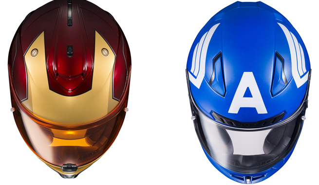 Cascos de Moto Marvel