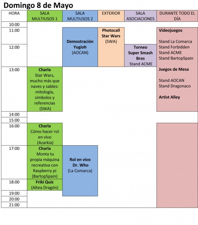 El VII Expomanga de Novelda llega los próximos 7 y 8 de mayo 3 DOMINGO Expomanga Novelda
