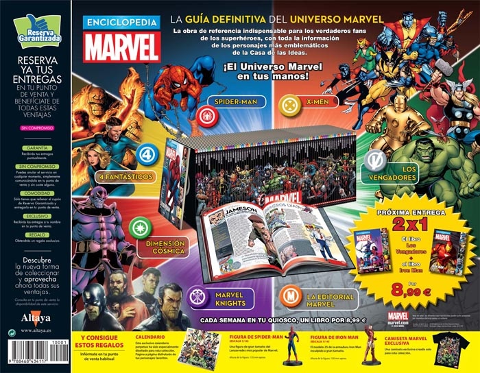 Análisis del 'Coleccionable enciclopedia Marvel' de Altaya 2 Enciclopedia Marvel Altaya 02