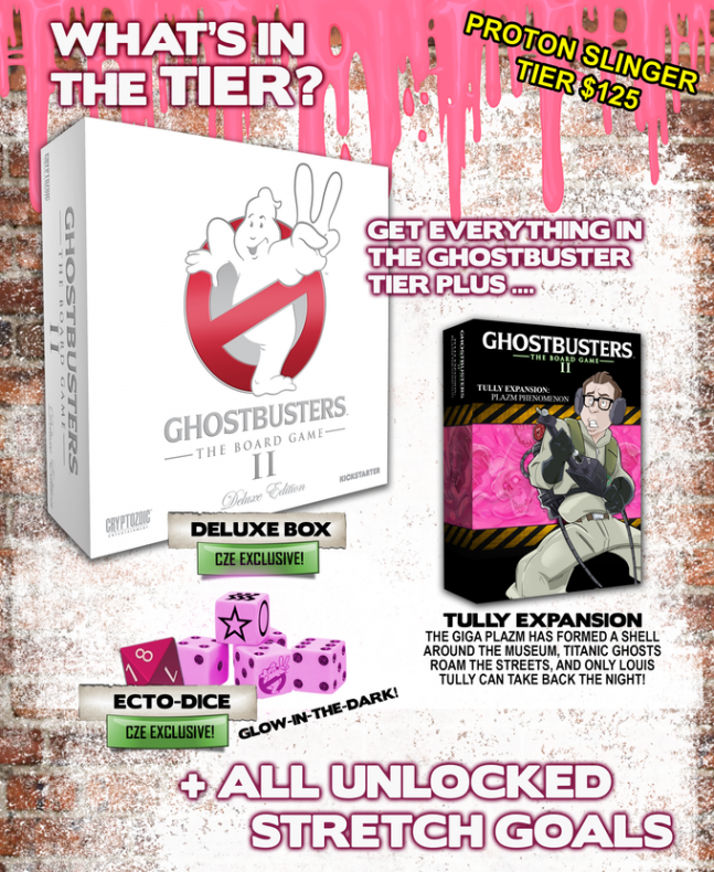 Campaña en Kickstarter para el juego de mesa 'Ghostbusters: The Board Game II' 3 Ghostbuster 2 Board Game Proton Slinger
