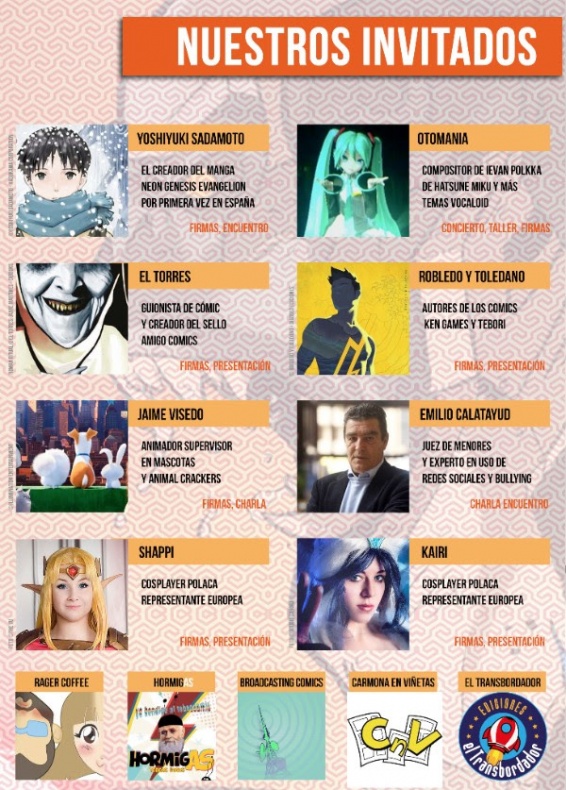 Granada abre sus puertas al cómic este fin de semana en FicZone 16 2 Invitados FicZone