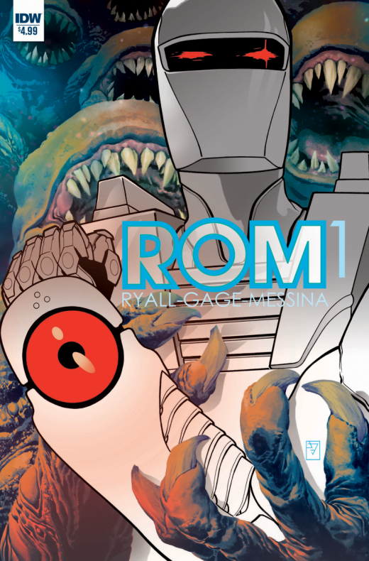 ROM #1, portada de J. H. Williams III