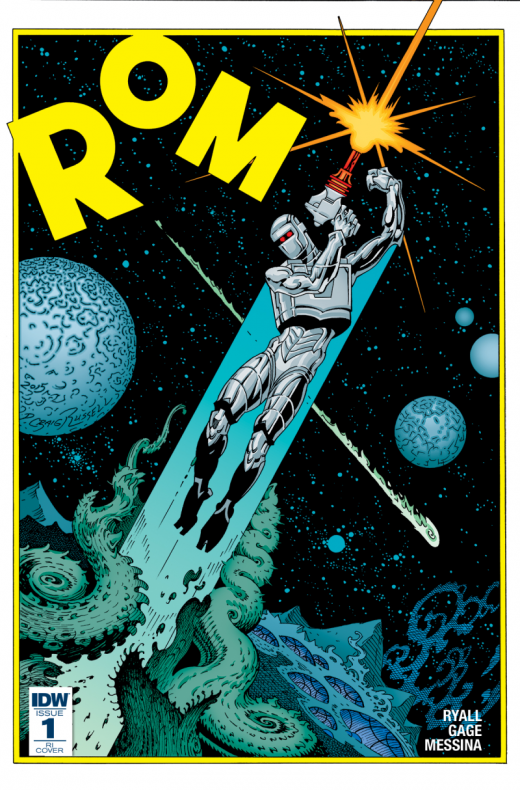 ROM #1, portada de P. Craig Russell