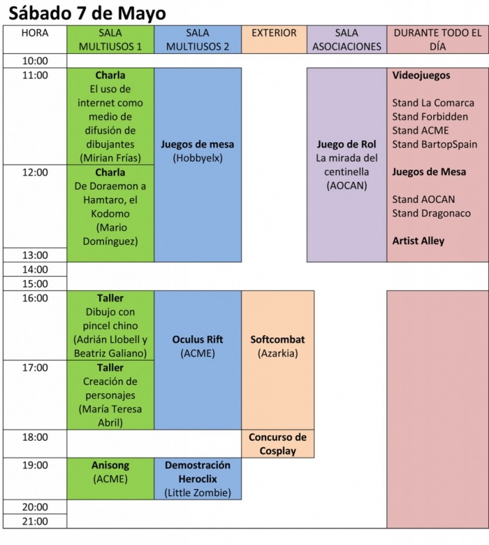El VII Expomanga de Novelda llega los próximos 7 y 8 de mayo 2 SÁBADO Expomanga Novelda
