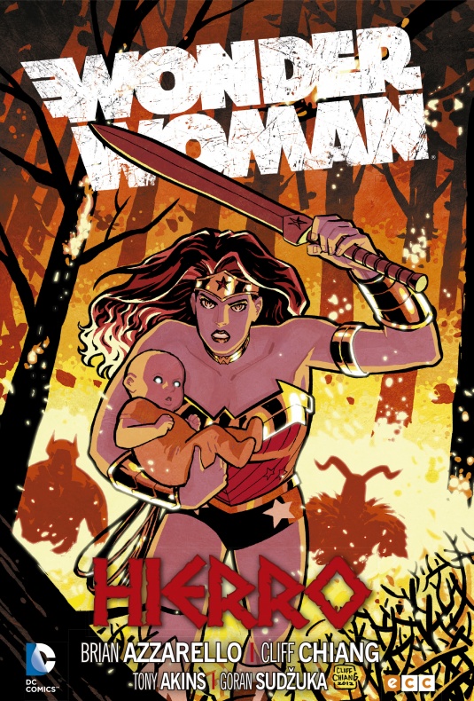 Brian Azzarello estará en el Salón del Cómic de Barcelona 4 Wonder_Woman_Hierro_PORTADA