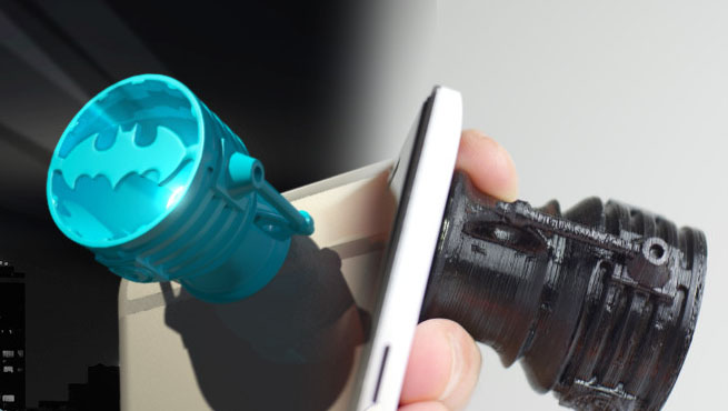 Convierte tu smartphone en la Bat-Señal 1 mini bat-señal 3d encabezado
