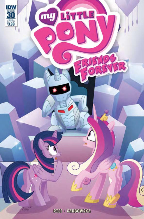 My Little Pony: Friends Forever #30, portada de Agnes Garbowska