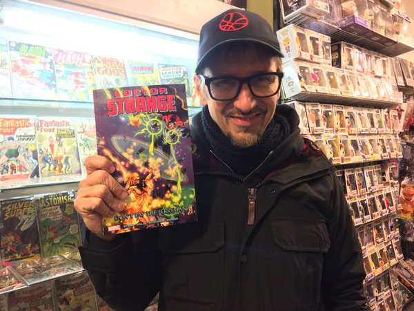 El villano de 'Doctor Extraño' se deja ver en el set 2 Scott Derrickson