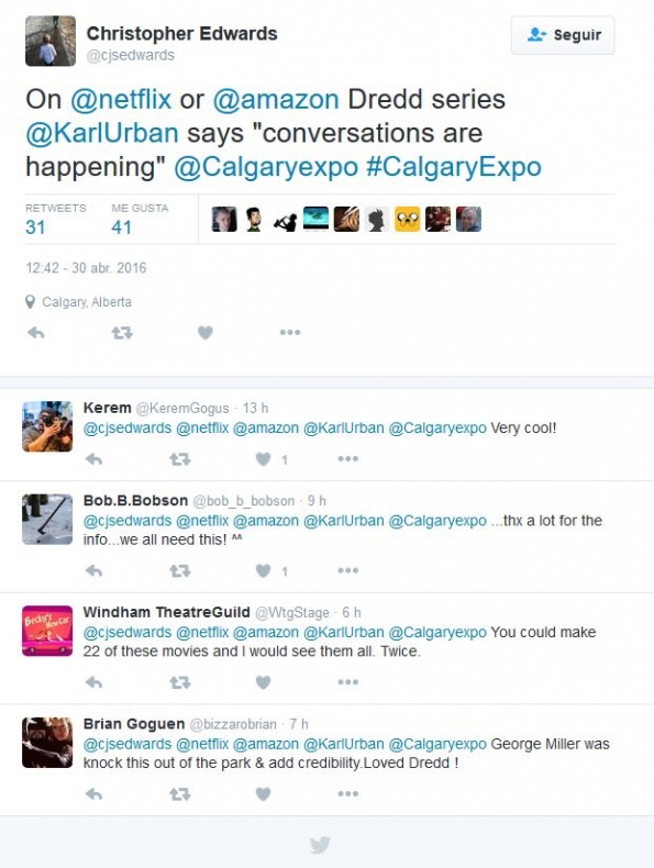 La serie de 'Juez Dredd' podría estar dando sus primeros pasos 2 Dreed