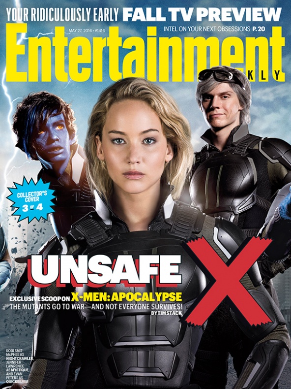 Cuatro portadas diferentes de ‘X-Men: Apocalipsis’ en Entertainment Weekly 3 48065